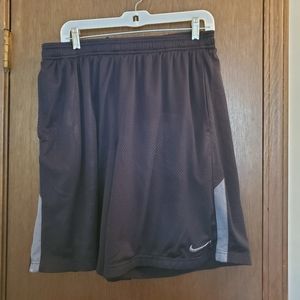 Nike black athletic shorts